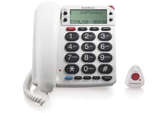 buy used Cordless/Landline Phones RadioShack 43-208 Big Button Speakerphone with Remote Answering Pendant